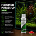Seachem Flourish Potassium 100 ml – Potasio esencial para el crecimiento de tus plantas