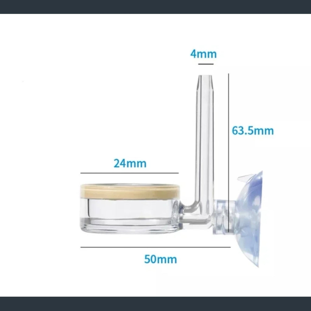 Difusor de CO₂ Premium para Acuario | Microburbujas de Alta Eficiencia