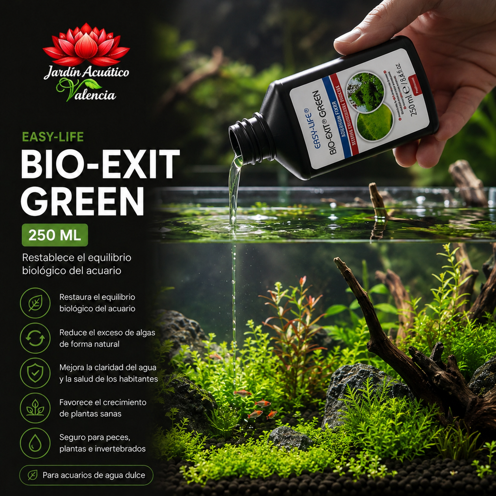 Easy-Life Bio-Exit Green 250 ml | Equilibrio biológico y control de algas