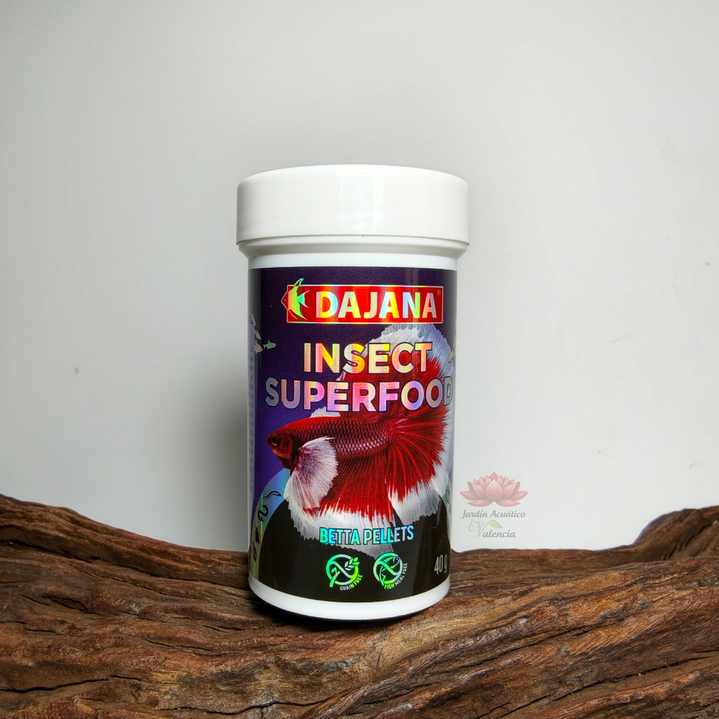 Insect Superfood Betta Pellets Dajana 40g | Alimento Premium para Betta