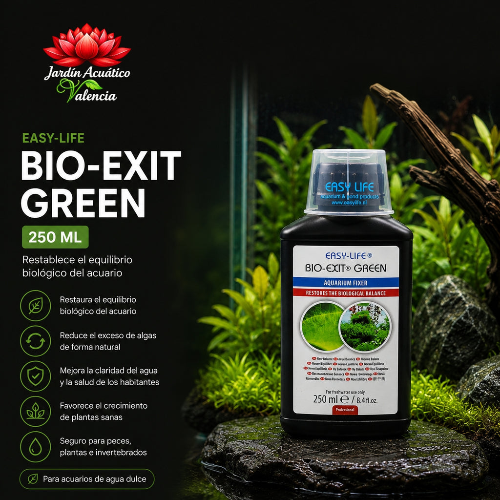 Easy-Life Bio-Exit Green 250 ml | Equilibrio biológico y control de algas